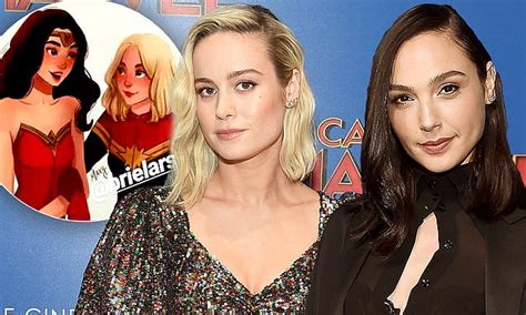 Wonder Woman Gal Gadot Sends Some Love To Captain Marvel With Supportive Message To Brie Larson