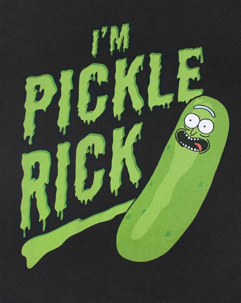 Rick And Morty Pickle Rick Mens T Shirt Vanilla Underground