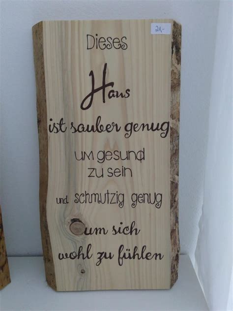 Aber auch heutzutage wünschen sich rund zwei prozent aller werdenden mütter eine hausgeburt , weil sie sich in der heimischen umgebung geborgener fühlen als in einer klinikumgebung. Geschenk Holz Spruch Zuhause Geburtstag Deko in 89192 ...