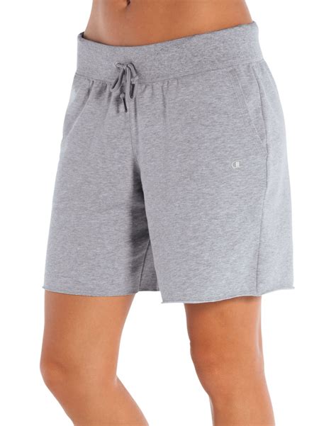 Champion 8852 Double Dry® Cotton Womens Knee Shorts