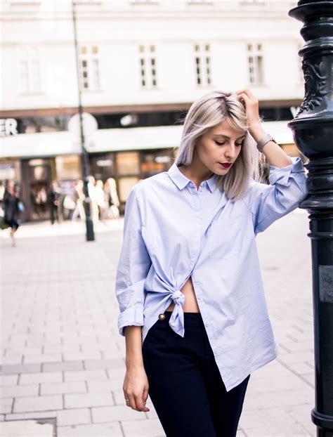 How to wear button down shirt dress. 5 Ways to Style Your Oversize Button-Down Shirt | The ...