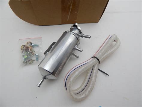 universal radiator coolant aluminum catch tank bottle overflow reservoir 500ml ebay
