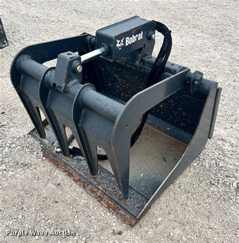 Bobcat 36 W Compact Utility Loader Grapple Bucket In Joplin Mo Item
