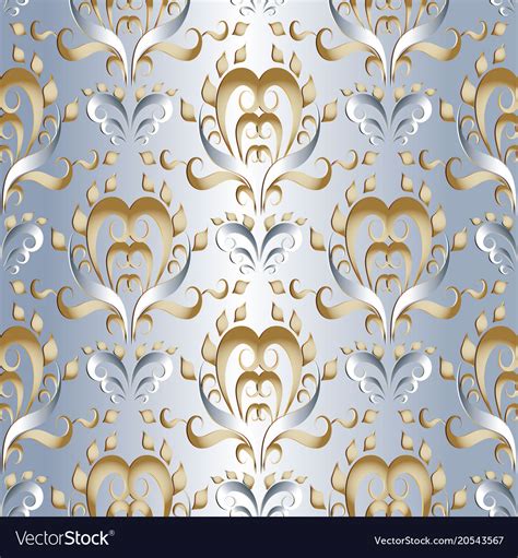 Damask 3d Wallpaper Awesome Wallpapers