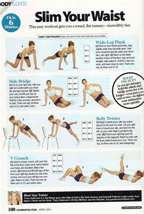 Image Result For Waist Exercises Easy Workouts Health Health Fitness