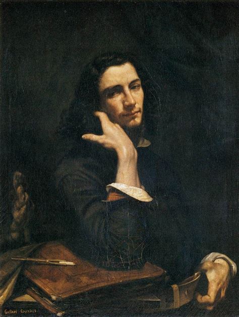 Self Portrait Man With Leather Belt Gustave Courbet