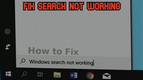 How To Fixed Search Bar Not Working In Windows 10 Search Bar Not