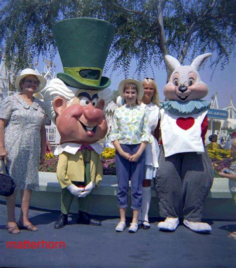 Disneyland Alice In Wonderland Character