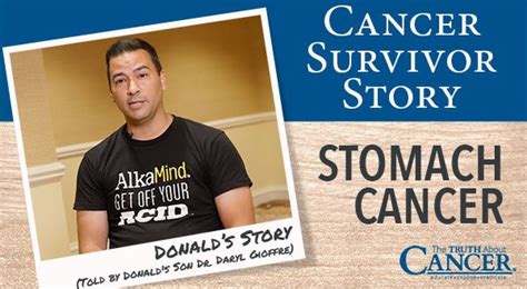 Cancer Survivor Story Donald Gioffre Stomach Cancer