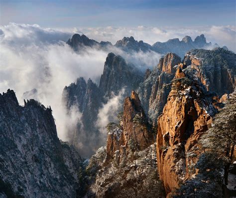 Mount Huangshan Chine Mountain Biosphere