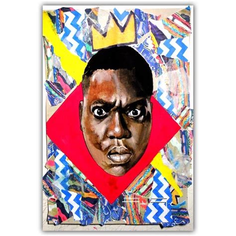 Notorious Big Biggie Smalls Tupac Shakur Rapper King Art Print Poster