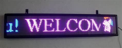 Scrolling Led Signs Allen Signs