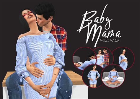 Baby Mama Posepack Sims Baby Sims 4 Couple Poses Sims