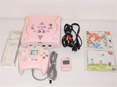 Sega Dreamcast Limited Edition Sakura Taisen Pink Console Jpn