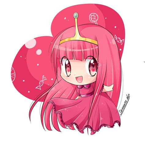 Princess Bubblegum Chibi Anime By Keitenstudio On Deviantart