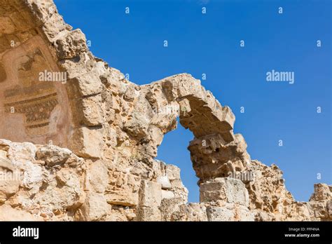 Ruins Of Ancient Greek City Of Salamis Northern Cyprus Stock Photo Alamy