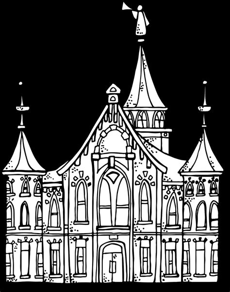 Salt Lake City Temple Drawing At Getdrawings Free Download