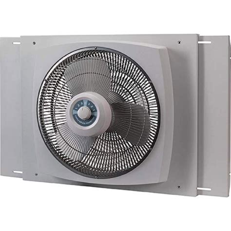 Lasko Reversible Energy Efficient Window Fan With E Z Dial Ventilation