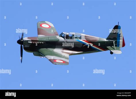 Morane Saulnier Ms406 D3801 Fighter Plane In The Markings Of The