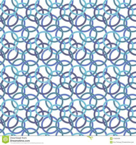 Seamless Ring Pattern Stock Vector Illustration Of Tile 11620406