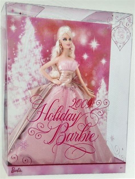 holiday barbie doll 2009 ball gown new in box ebay