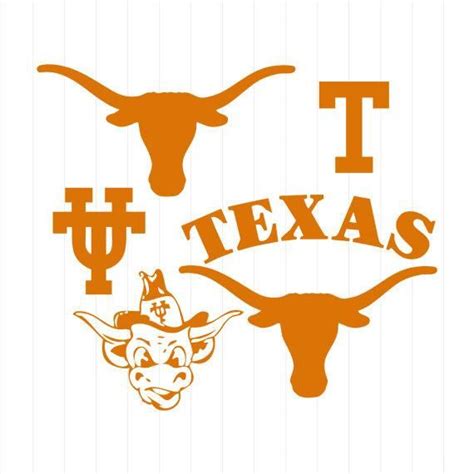 Instant Download University Of Texas Longhorns Austin Logo Svg Texas