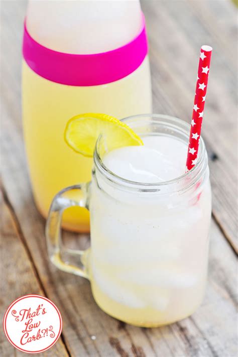 Low Carb Lemonade Recipe