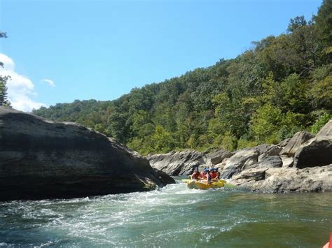 White Water Rafting Cumberland Falls Ky Sheltowee Trace Adventure