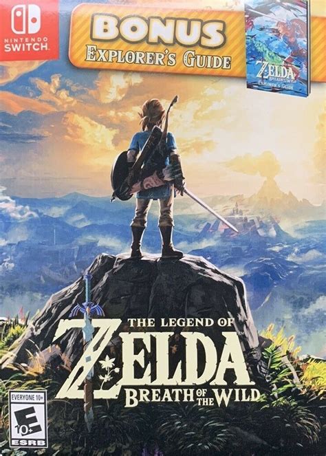 The Legend Of Zelda Breath Of The Wild Box Shot For Nintendo Switch