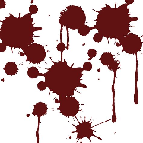Blood Stain Blood Spatter Clip Art Library