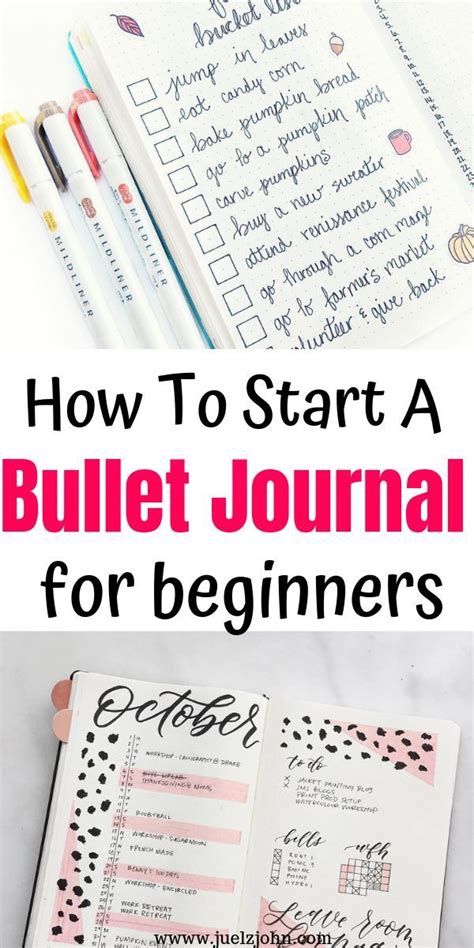 How To Start A Bullet Journal The Ultimate Guide For Beginners