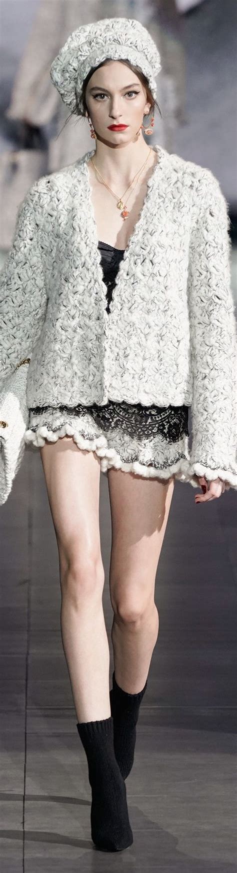 Dolce & Gabbana Fall RTW 2020 | knitting fashion runway ...