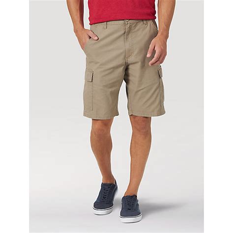 wrangler® men s five star premium ripstop cargo short mens shorts by wrangler®