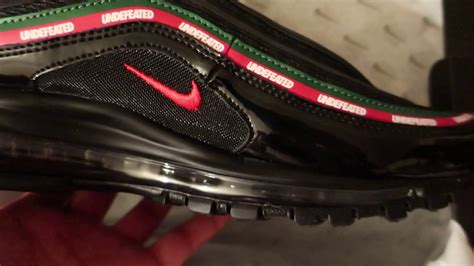 Undefeated X Nike Air Max 97 Gucci Black Quick Unbox Youtube