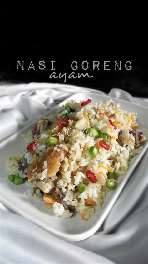 Nasi goreng simply means fried rice but nasi goreng usa is more than the usual fried rice which we are accustomed to. CoratCoret Nina: Nasi Goreng Ayam leftover... Jimat cermat ...