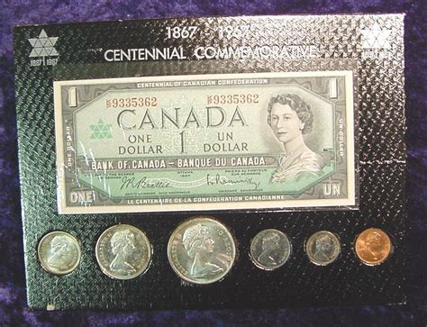 1867 1967 canada centennial commemo