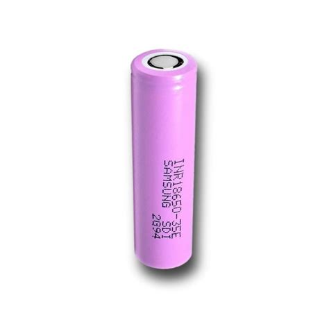 Battery Lithium Samsung Inr 18650 35e 3450mah