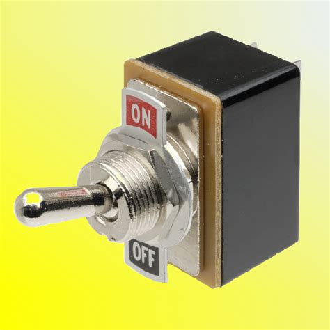 Heavy Duty Toggle Switch V ON OFF Light Metal Volt DPDT SPST Flick Car Dash EBay