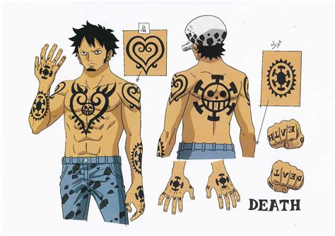 Trafalgar Laws Tattoos Wano Kuni One Piece Wano Kuni Edition Opensea