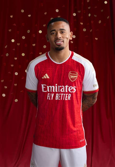 Adidas Launch Arsenal 2324 Home Shirt Soccerbible
