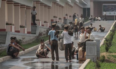 North Korea Exploiting Nearly £1bil From 400000 Slave Workers A Year