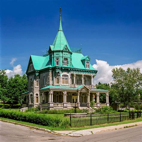 Old House Build In 1907 Call Richards Castle Québec Canada Sadly