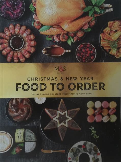 Marks And Spencer Mands Christmas Food To Order Catalogue T Guide 2016
