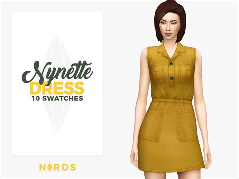 Nynette Dress The Sims 4 Catalog