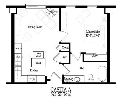 1 Bedroom Casita Floor Plans Noconexpress