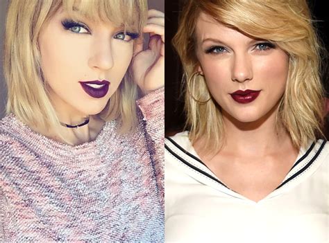 taylor swift lookalike lookalikes celebrity look alikes images and photos finder