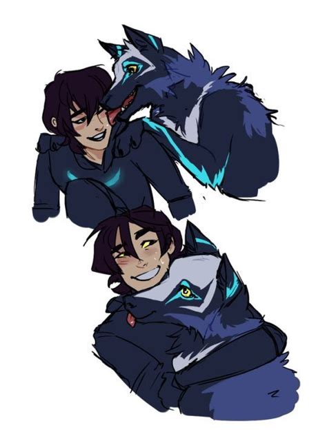 Keith And The Space Wolf Voltron Voltron Fanart Voltron Funny