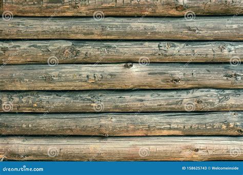 Rough Natural Old Wooden Log Texture Backdrop Stock Image Image Of