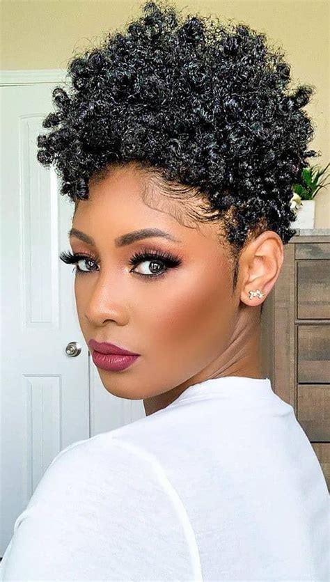 Magic Happens Natural Hairstyles For Short Hair Curly Craze Short Hair Styles Short
