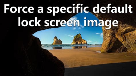 Windows 10 Default Lock Screen Image Location As You Can See From The